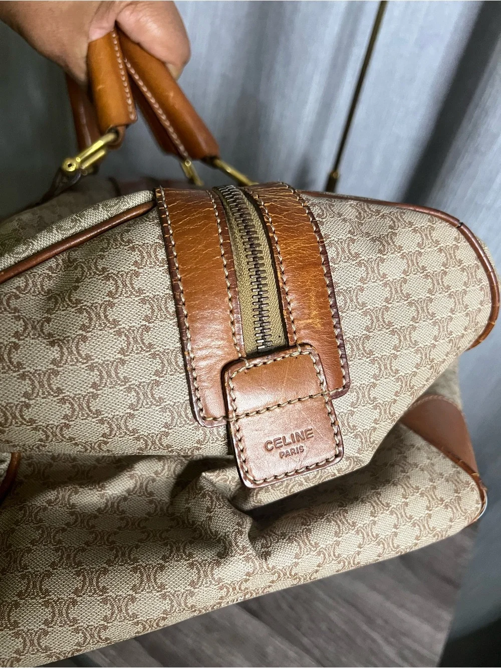 Celine Macadam Weekender Travel Bag